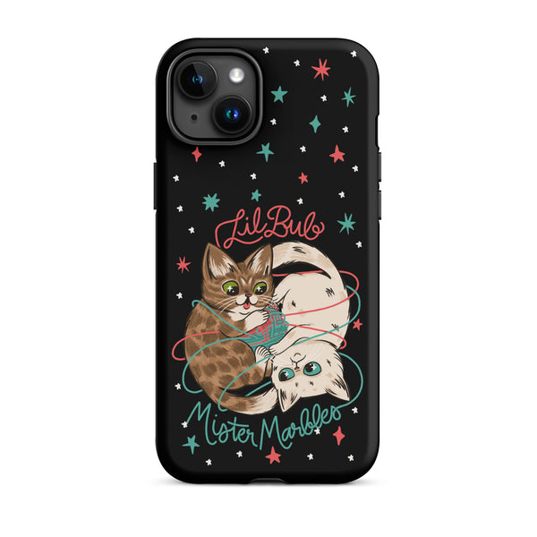 Lil BUB + Mister Marbles - Yin-Yarng - Heavy Duty Case (iPhone)