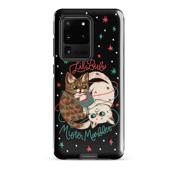 Lil BUB + Mister Marbles - Yin-Yarng - Heavy Duty Case (Samsung)
