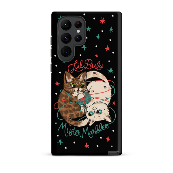 Lil BUB + Mister Marbles - Yin-Yarng - Heavy Duty Case (Samsung)