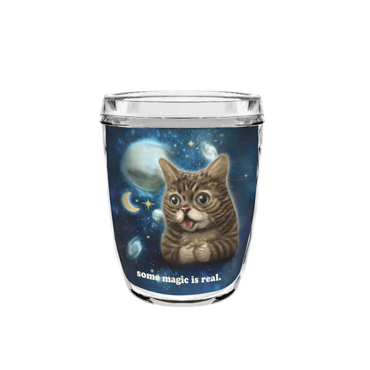 Some Magic Is Real - 12 Ounce Portable Mug