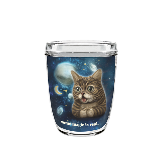 Some Magic Is Real - 12 Ounce Portable Mug