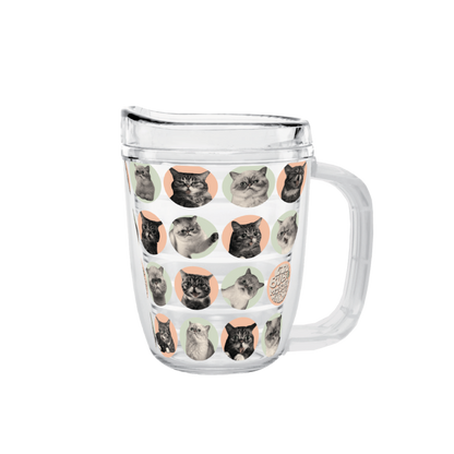 BUB + Marbles Pitter Pattern - 12 Ounce Portable Mug