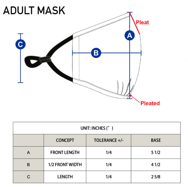 Face Mask - Retro BUB - Green