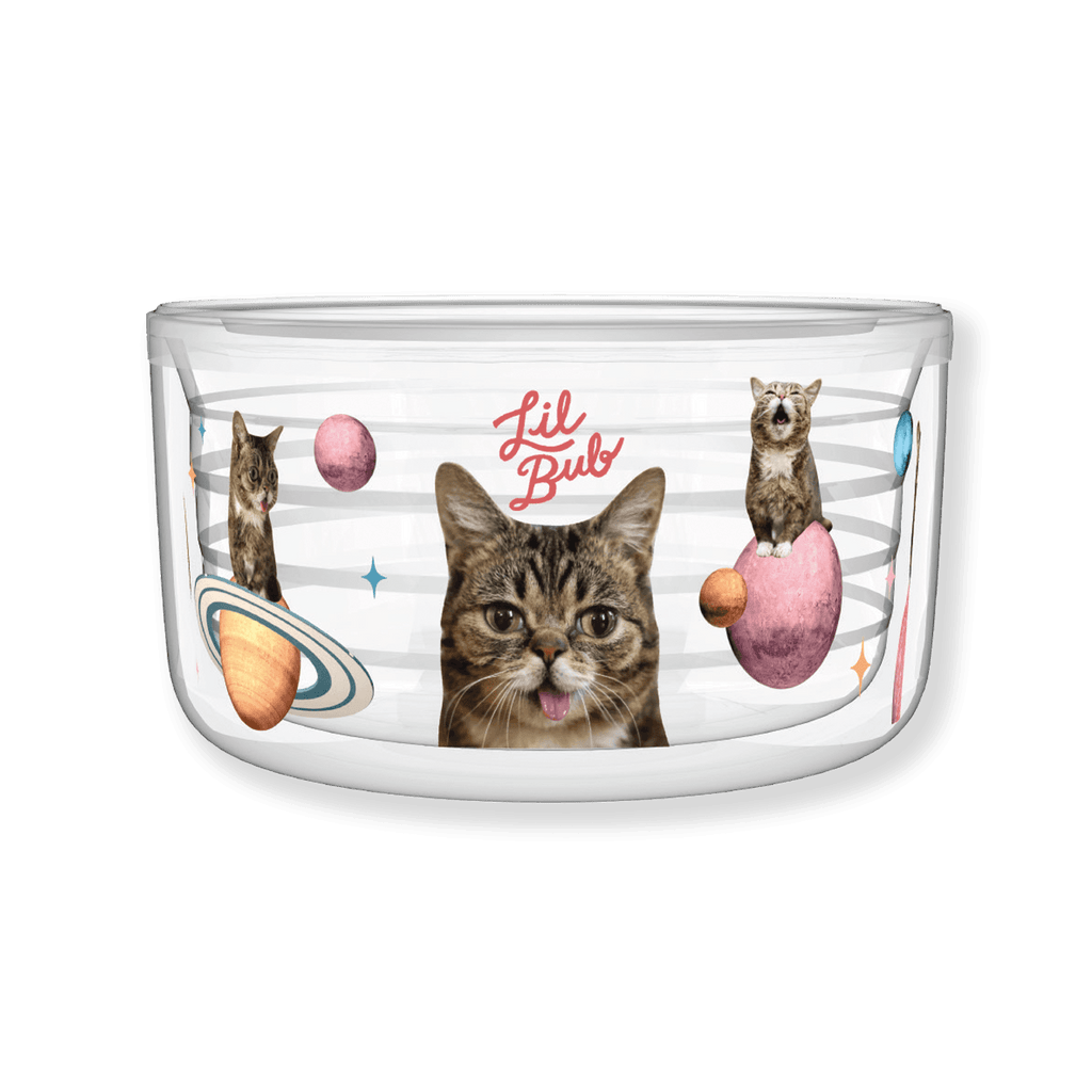 22 Oz Travel Bowl - Lil BUB's Galaxy