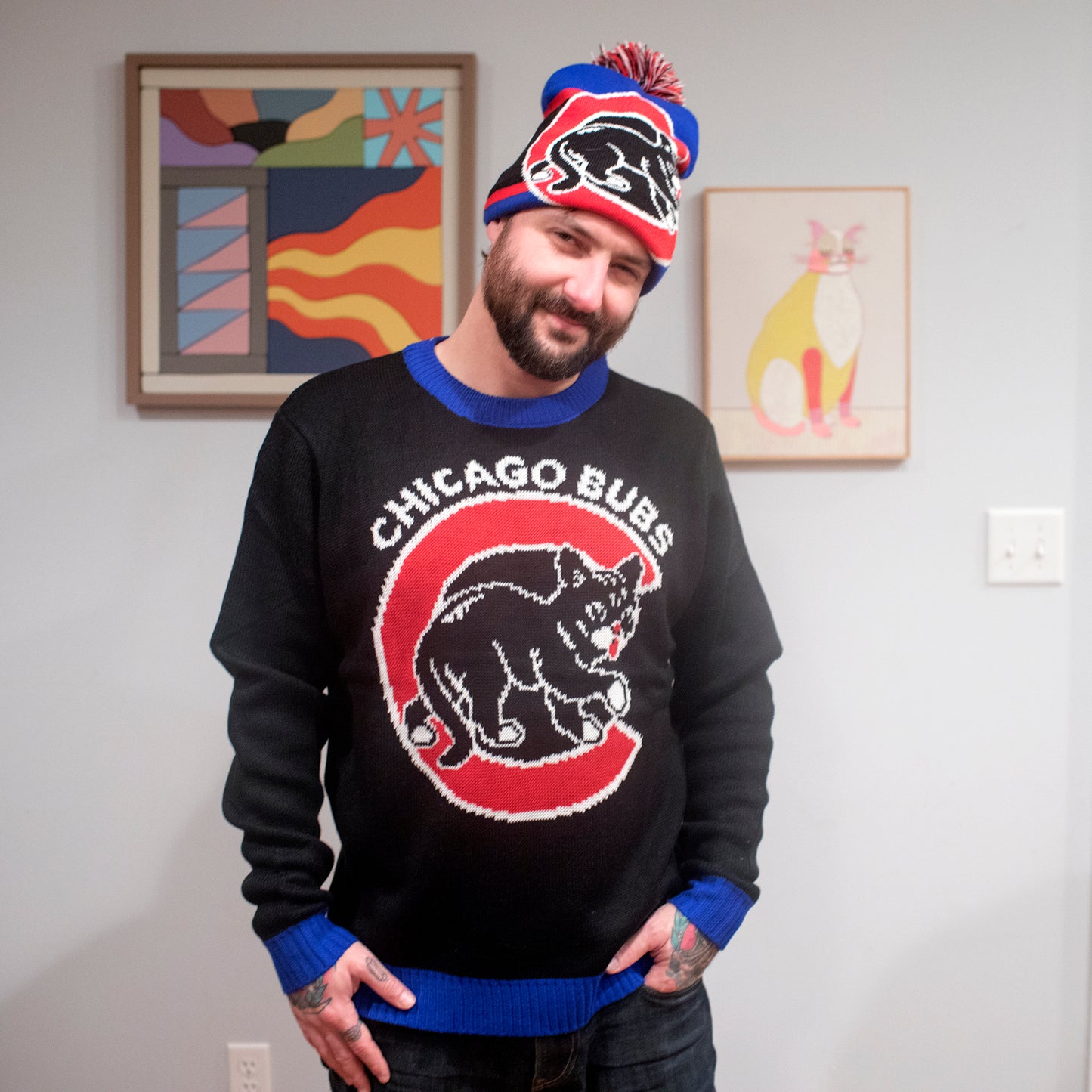 Knit Sweater - Chicago BUBs 2018