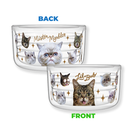 22 Oz Travel Bowl - Lil BUB + Mister Marbles