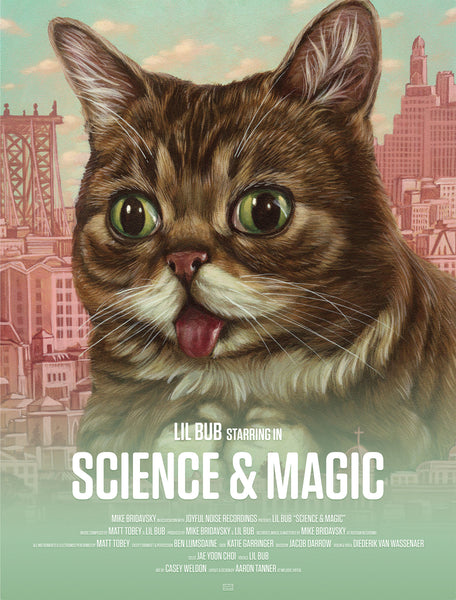 Lil BUB Science and Magic Poster Included vinyl